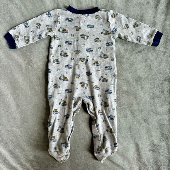 4/$10 - Child of Mine by Carter’s Construction Snap-Up Footie - Picture 5 of 5